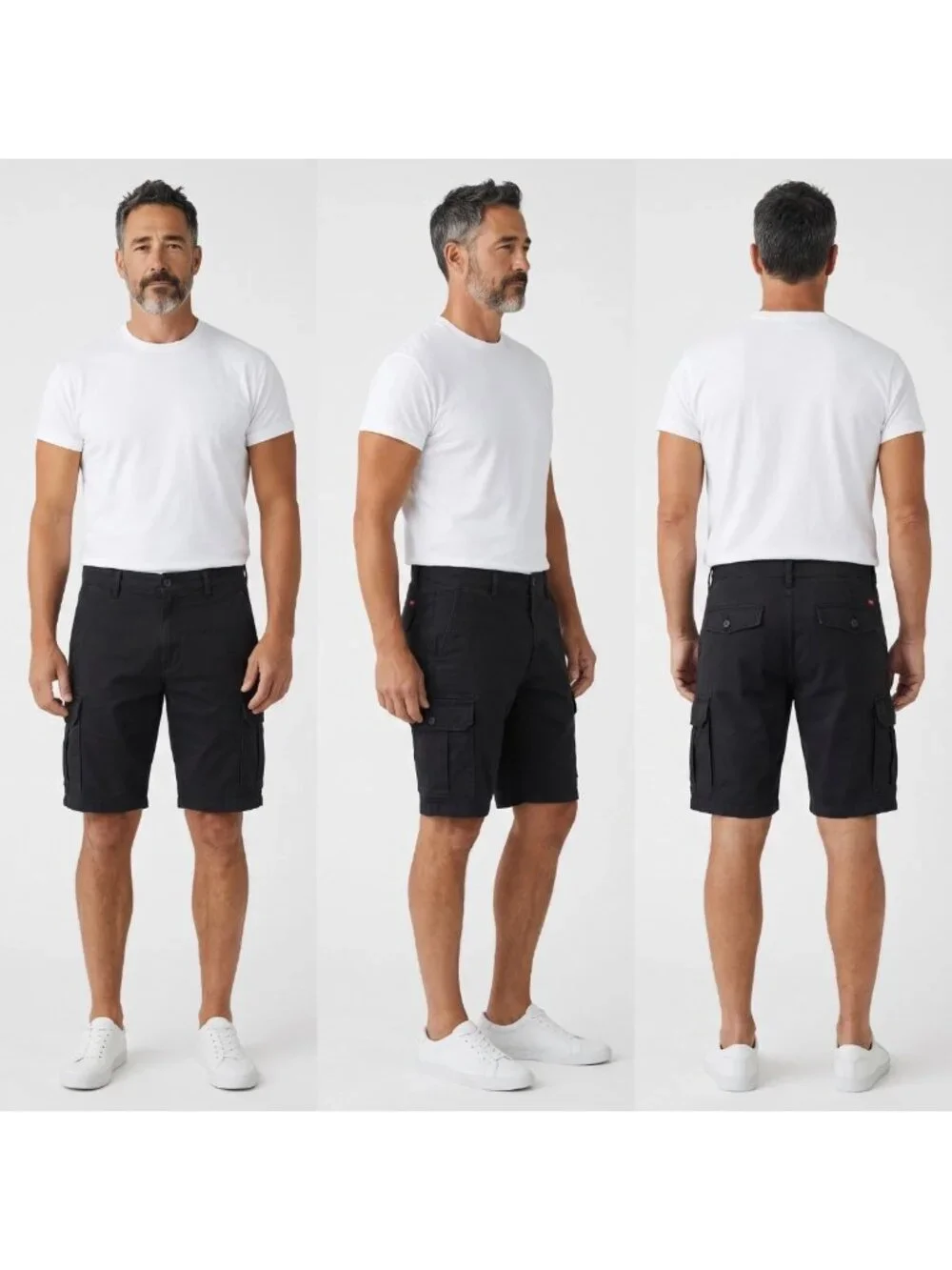 Levis Mens Carrier Cargo Bermuda Shorts 42X10 (Waist 44